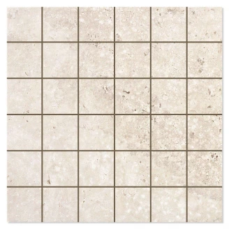 Mosaik Klinker <strong>Stenhamra</strong>  Ljusgrå Matt 30x30 (5x5) cm